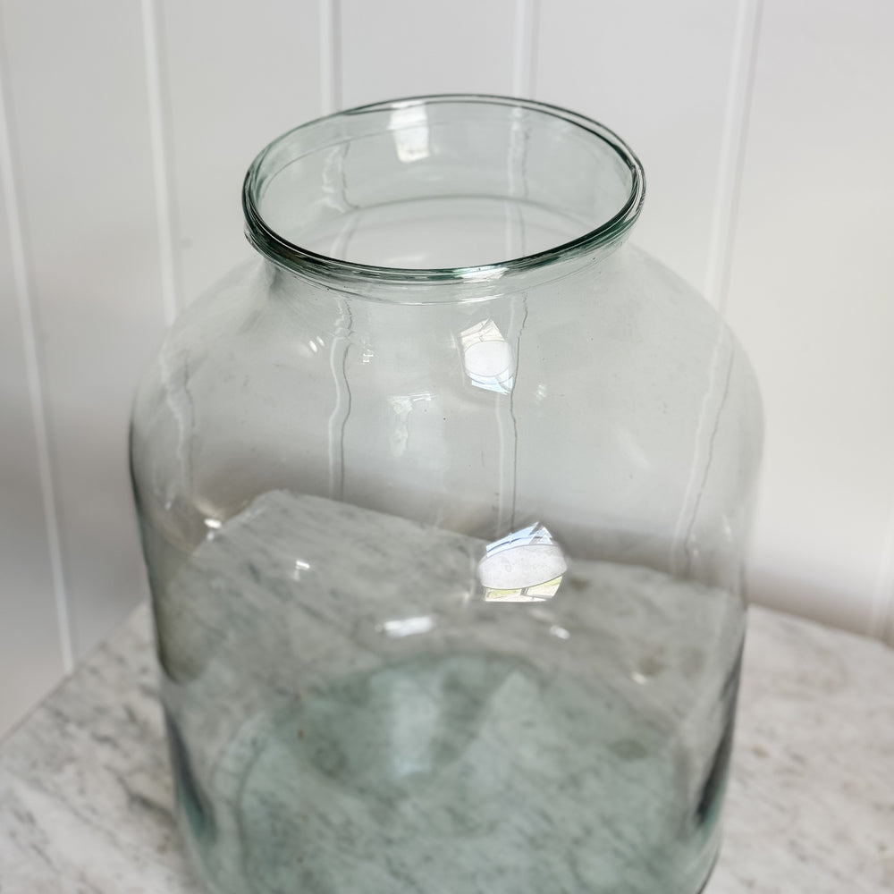 Glass extra large pickling jar