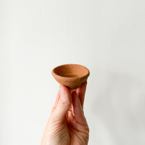 Tiny Terracotta Pinch Pot