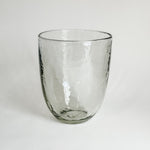 Glass Pebbled Vase.