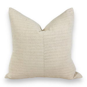 Cream Karen Pillow Cover- Multiple sizes