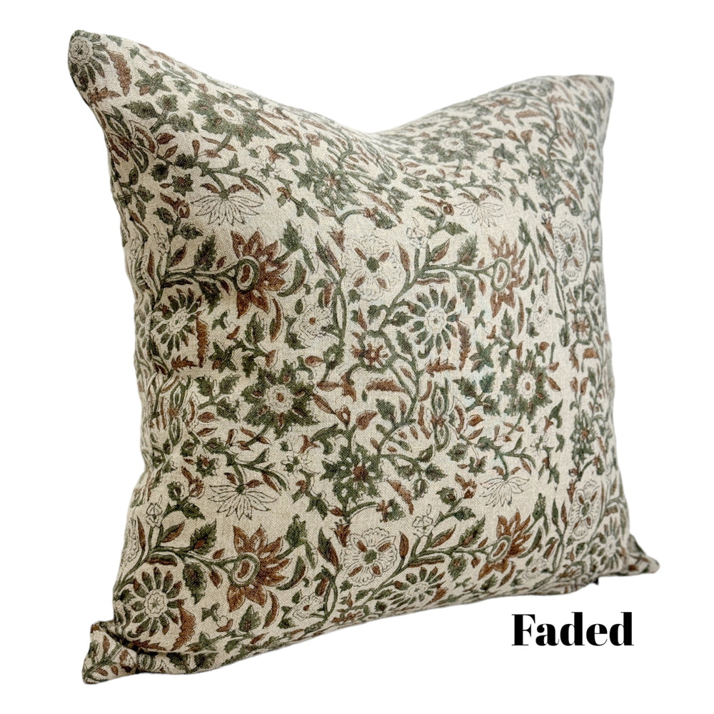 *Faded* Marla Pillow- Multiple Sizes
