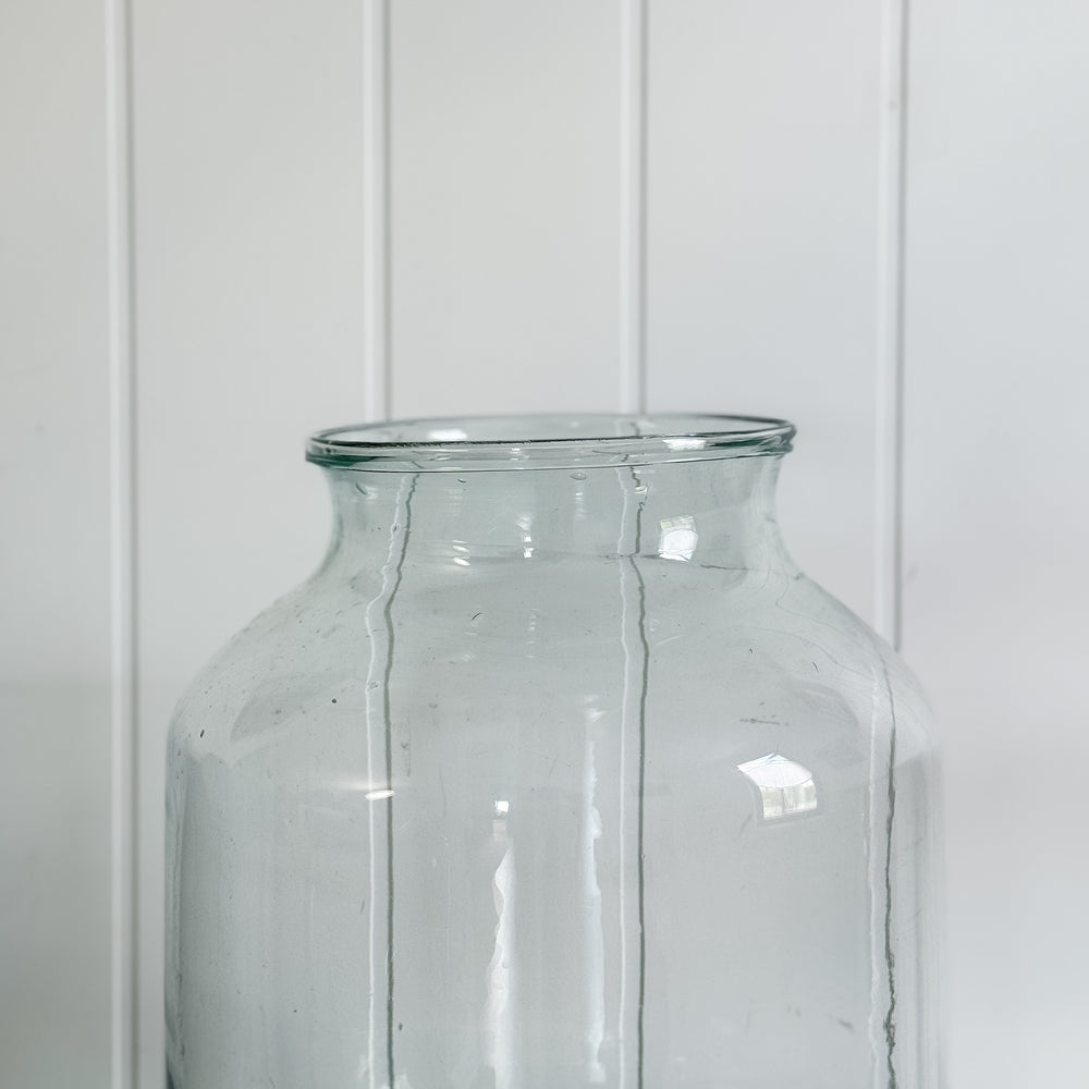 Glass extra large pickling jar