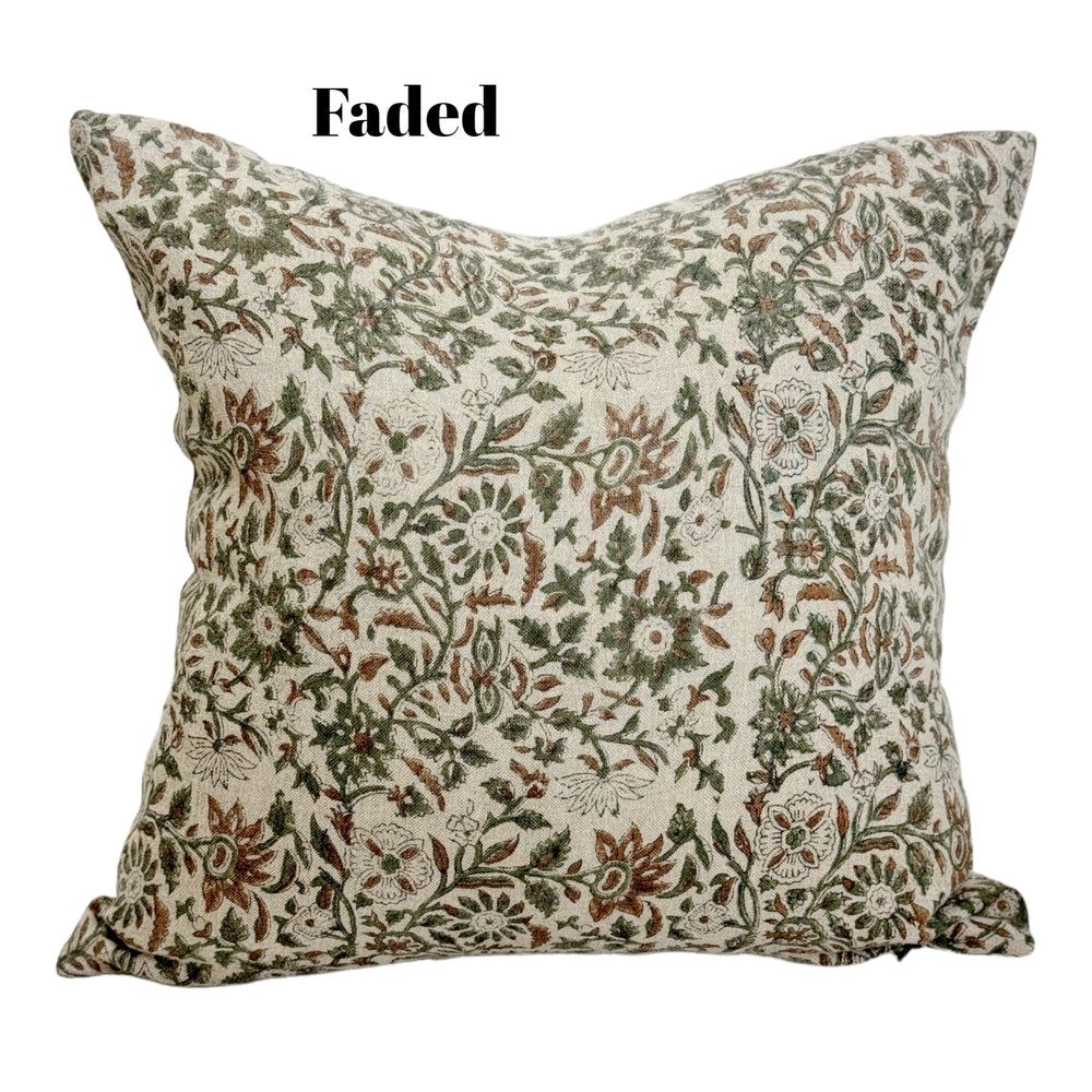 *Faded* Marla Pillow- Multiple Sizes