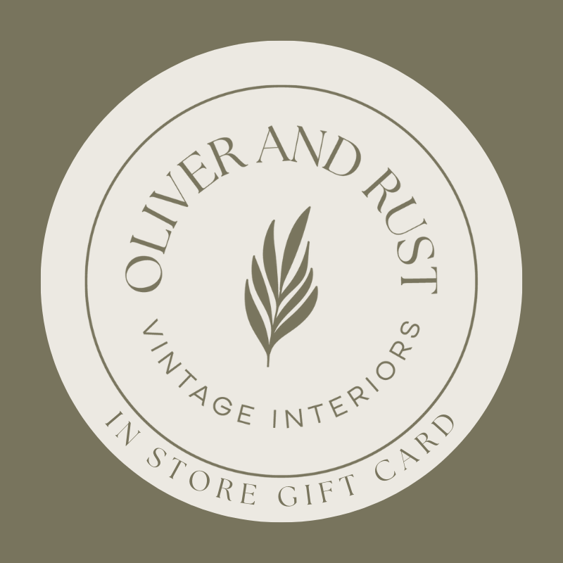 Oliver and Rust - Gift Certificate (IN STORE)