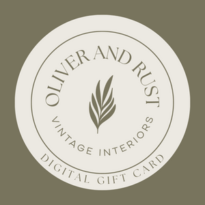 Oliver and Rust - Digital Gift Card
