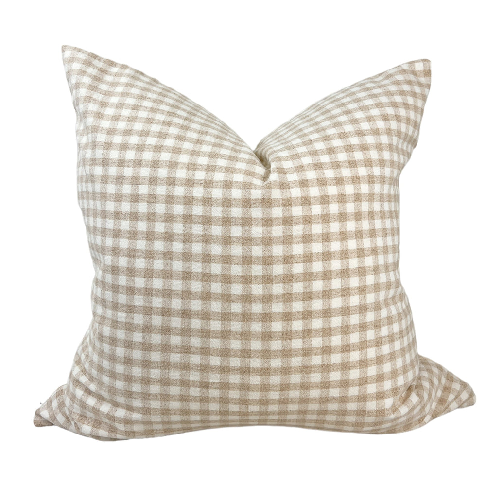 Channing Gingham 22" Pillow