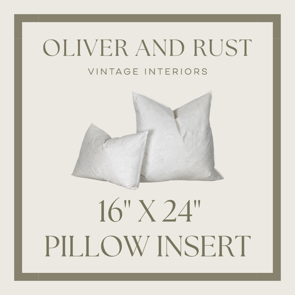 Pillow Insert 16 X 24