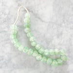 Aqua Glass Recycled Beads