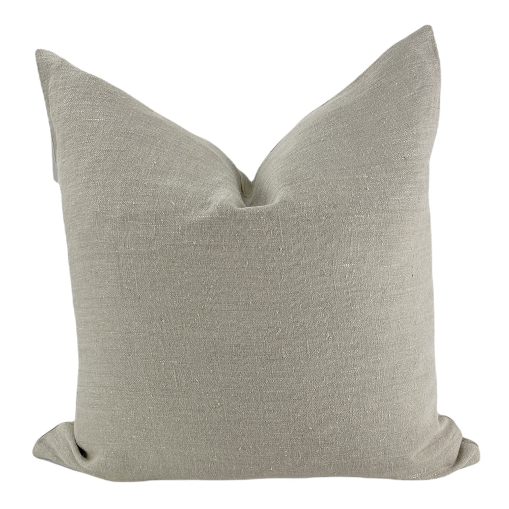 Flax Linen Pillow Cover- Multiple Sizes*