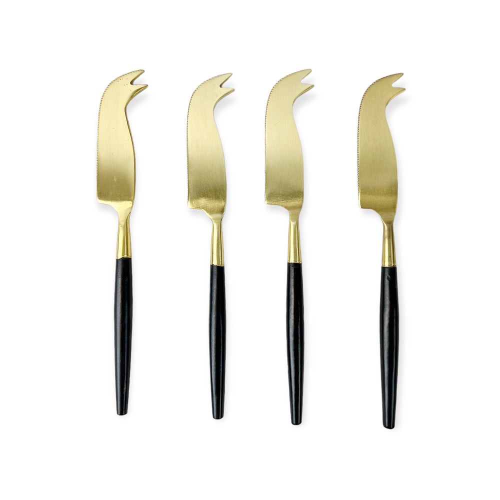 Black and Gold Cheese Knife.