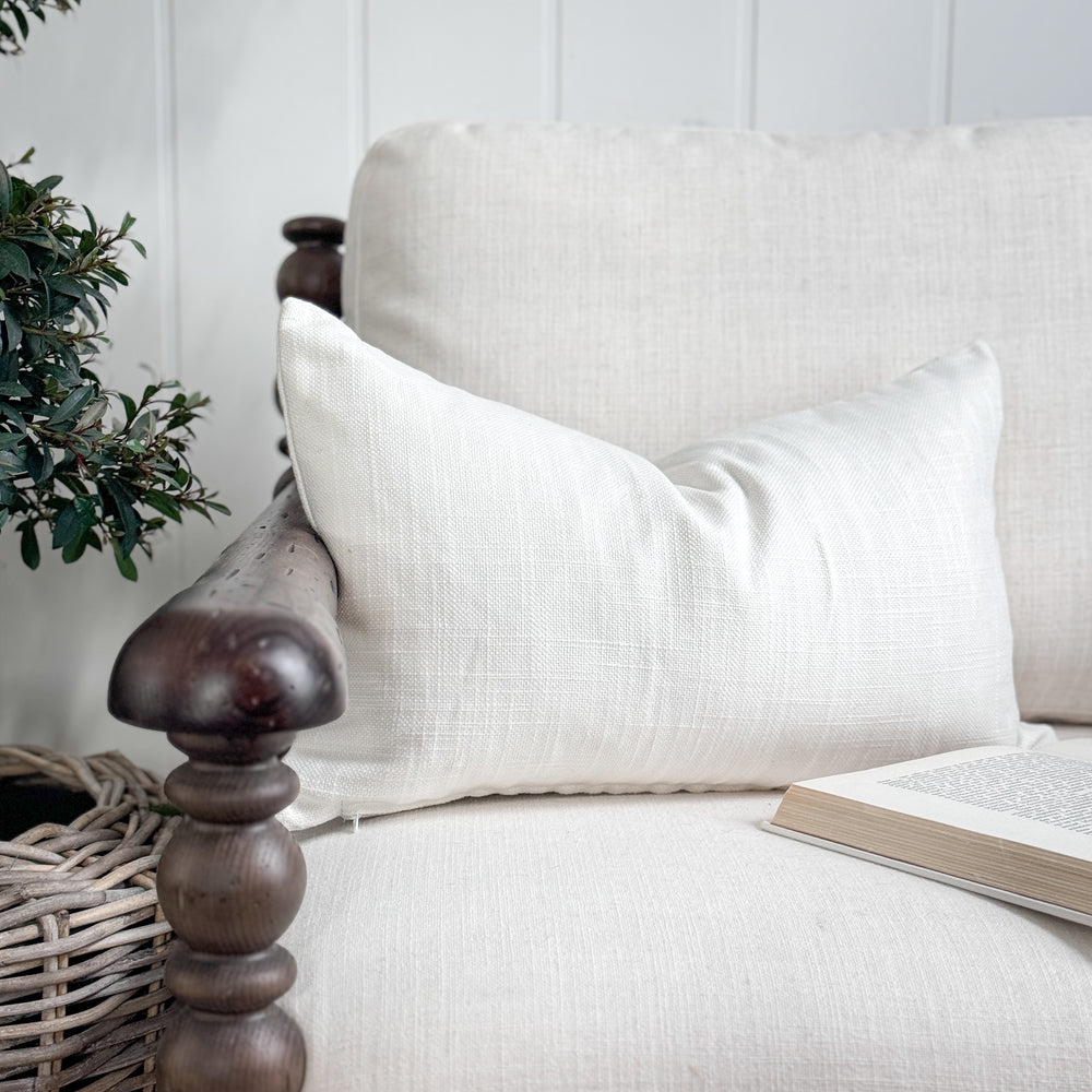 White Tilly Pillow Cover - Multiple sizes