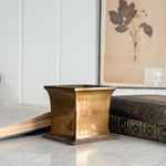 Vintage Brass Planter.