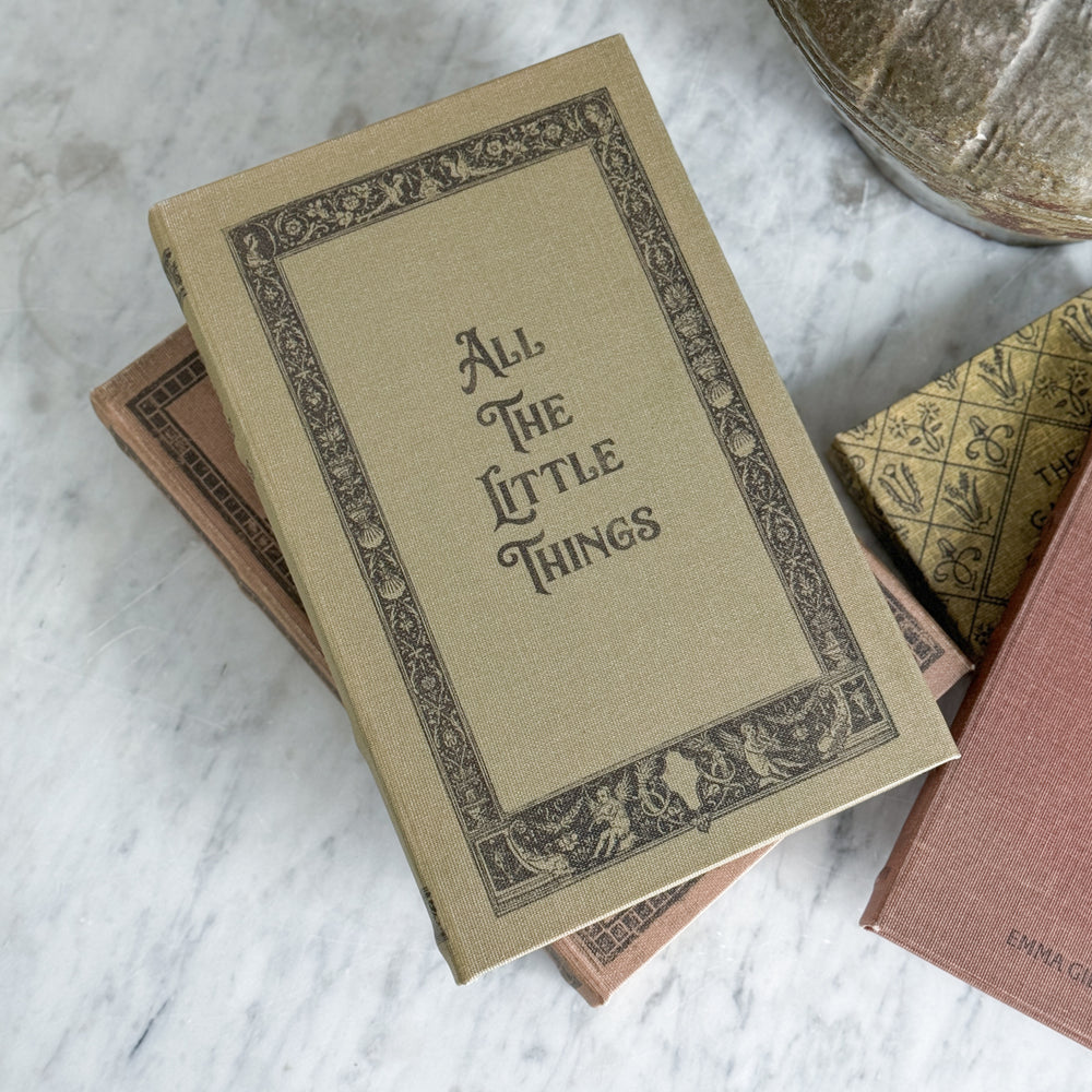 All The Little Things Storage Book Box