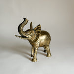 Vintage brass elephant