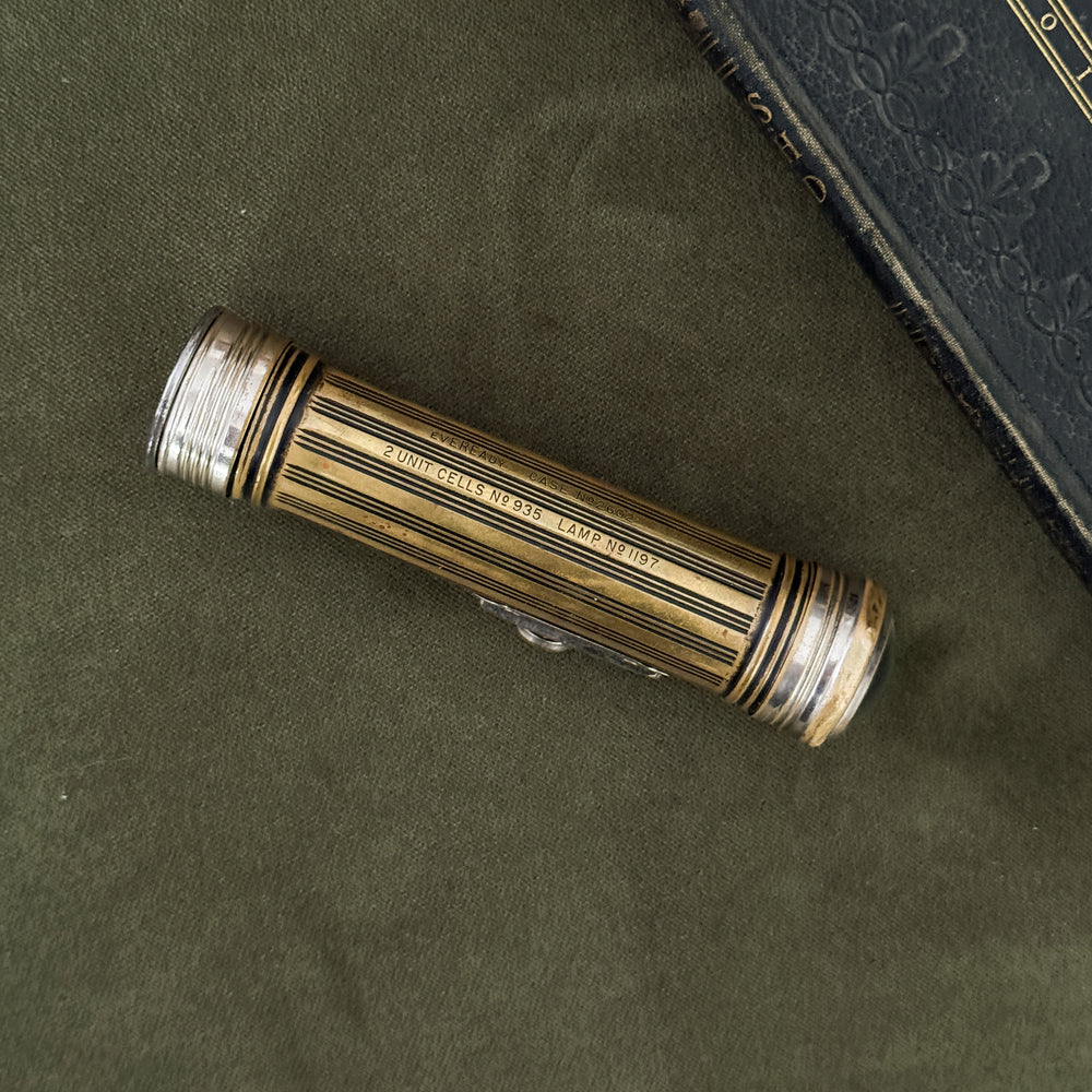 Vintage Eveready Flashlight- Santa Catcher