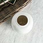 Vintage White Vase.