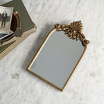 Vintage Gold Metal Mirror