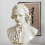 Vintage Resin Mozart Bust