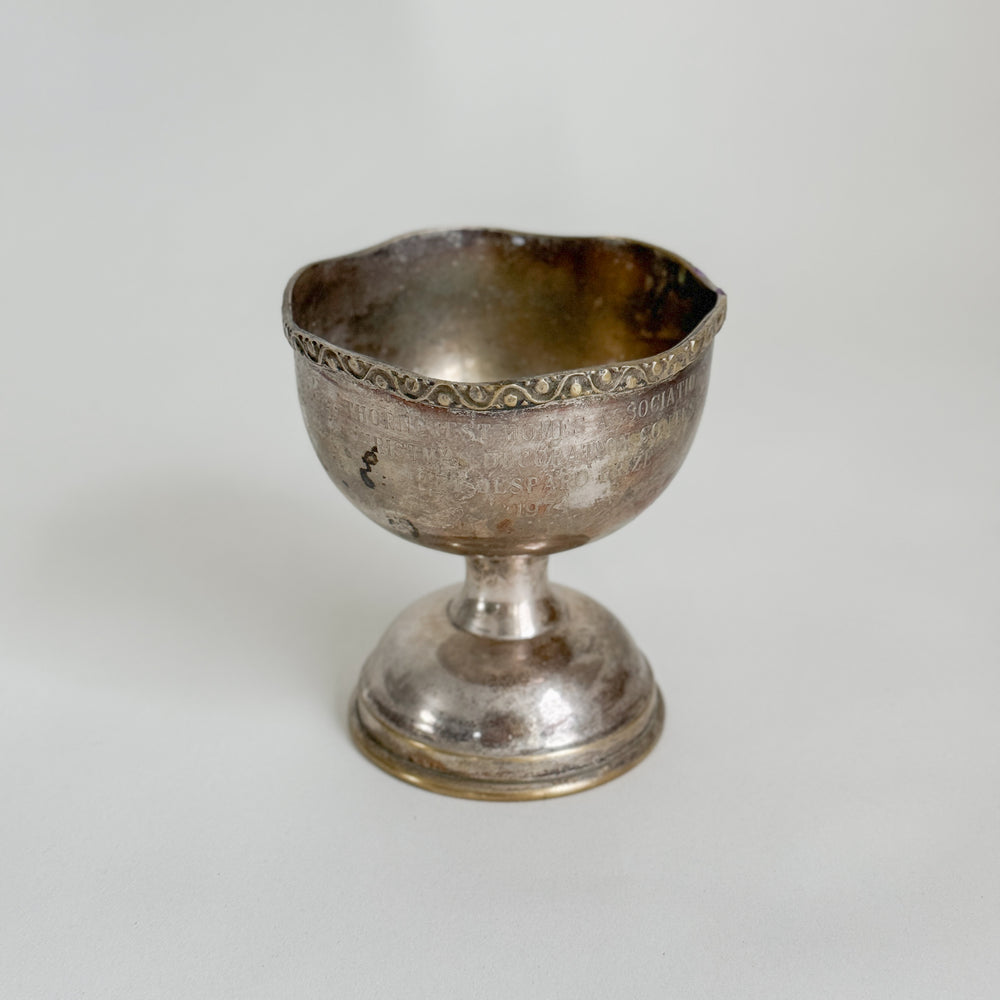 Vintage Silverplate Trophy Cup