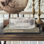 Vintage Mikasa crystal bowl.