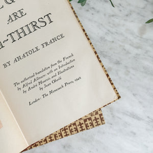 Vintage France "The Gods are a Thirst" Book