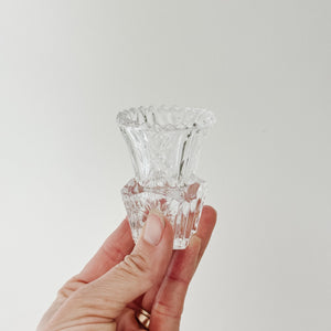Vintage Glass Toothpick Holder IV