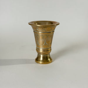 Vintage brass Pooja Thali vase