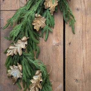 Acorn Leaf Ornaments