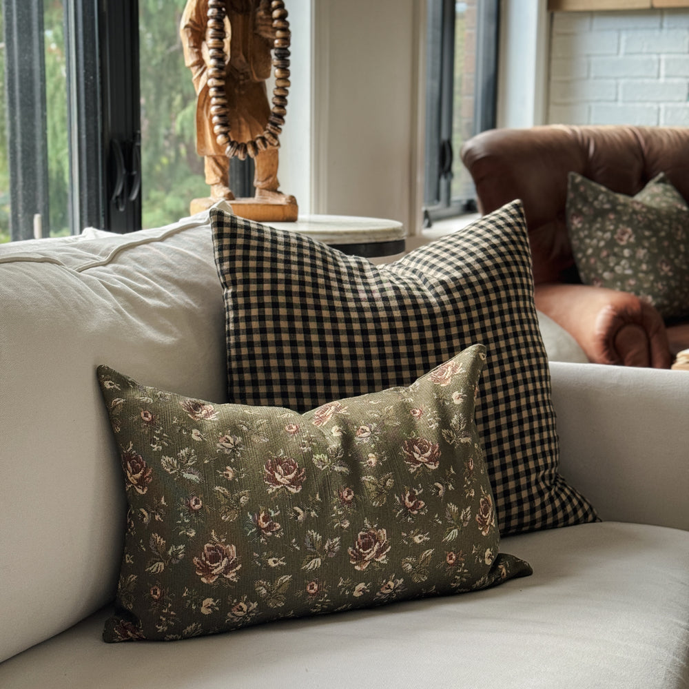 Rosie Floral Pillow Cover - Multiple sizes