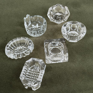 Vintage Crystal Salt Cellars.