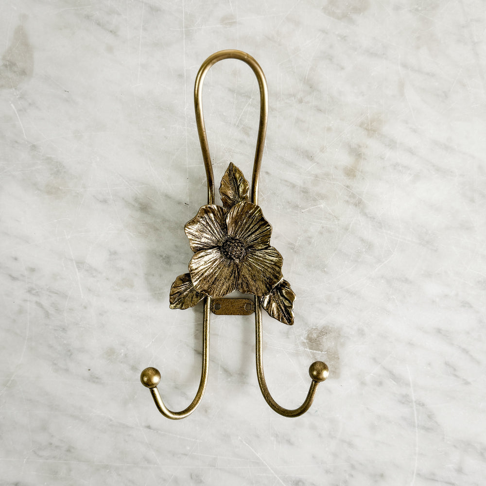 Gold Flower Hooks.