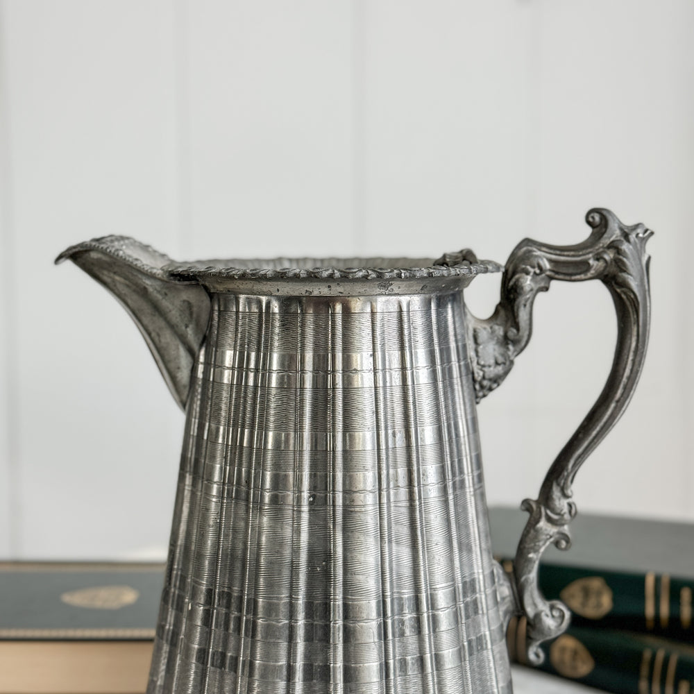 Vintage Pewter Pitcher