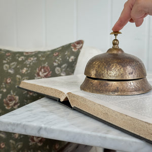 Vintage Brass Desktop Bell.