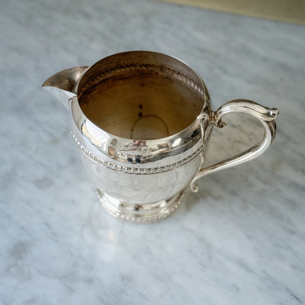 Vintage silverplate pitcher