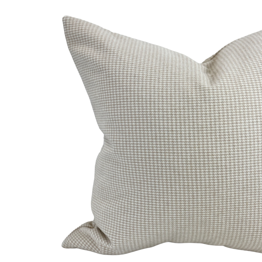 Nottingham Houndstooth Pillow- Multiple Sizes