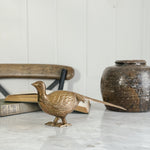 Vintage Brass Pheasant