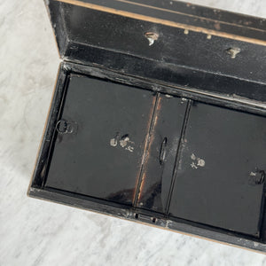 Vintage Metal Deed Box.