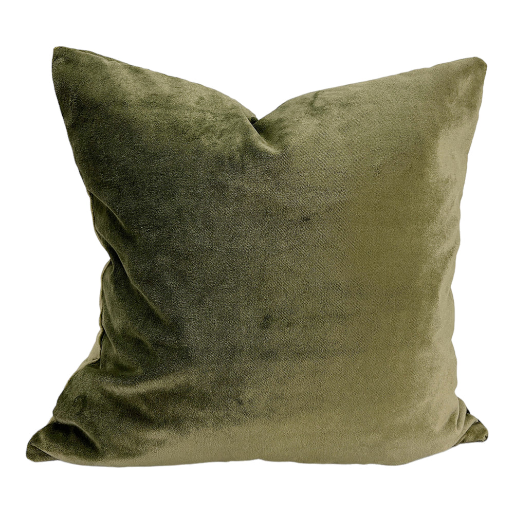 Moss 20" Velvet Pillow