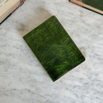 Vintage hunter green pocket dictionary.