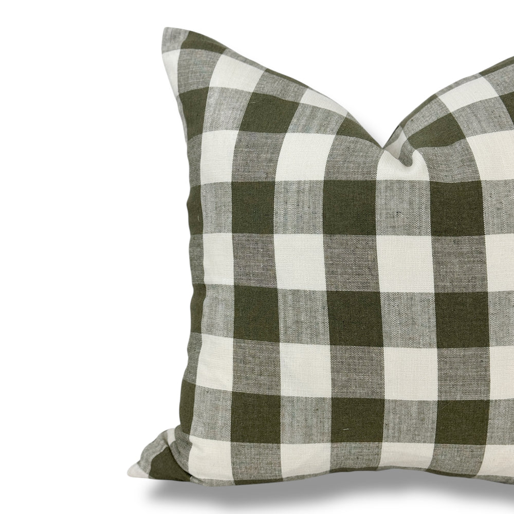 Webster Gingham Pillow Cover - Multiple sizes
