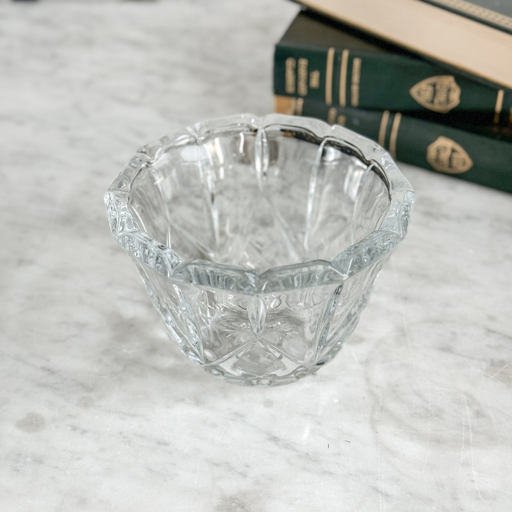 Vintage crystal bowl
