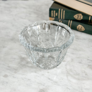 Vintage crystal bowl