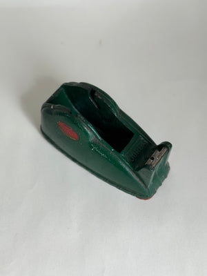 Vintage Cast Green Tape Dispenser.