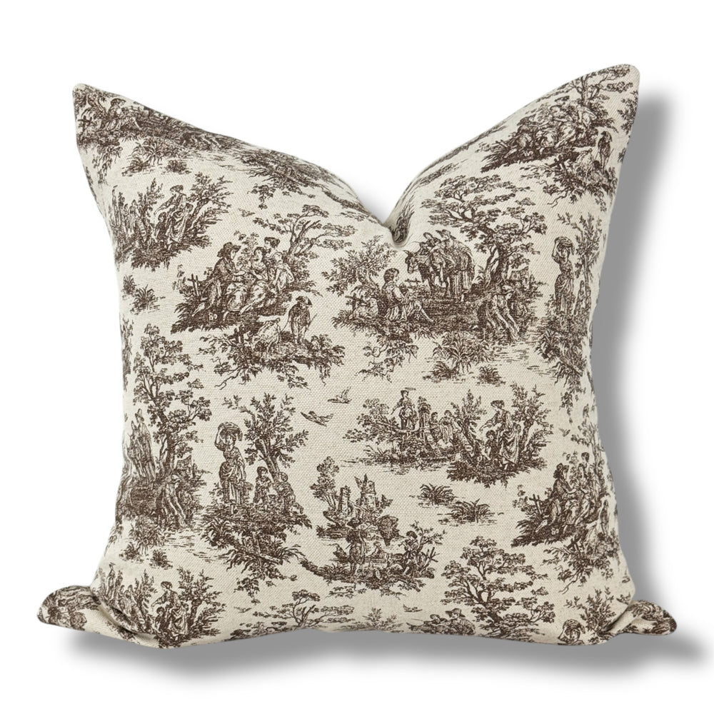 Wilhelm Toile 22" Pillow Cover