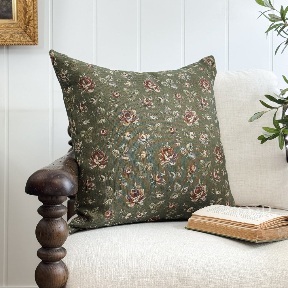 Rosie Floral Pillow Cover - Multiple sizes