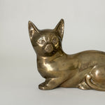 Vintage Brass Cat.