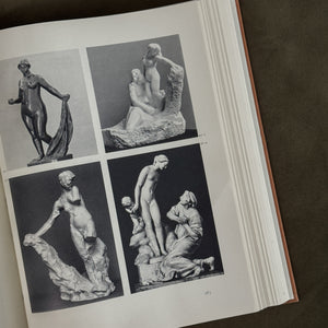 Vintage Sculpture of Auguste Rodin book