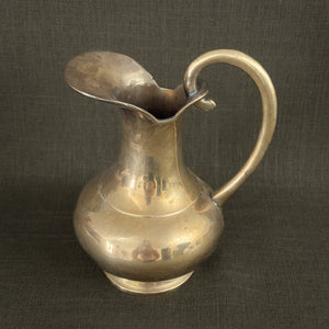 Vintage Brass Pitcher.