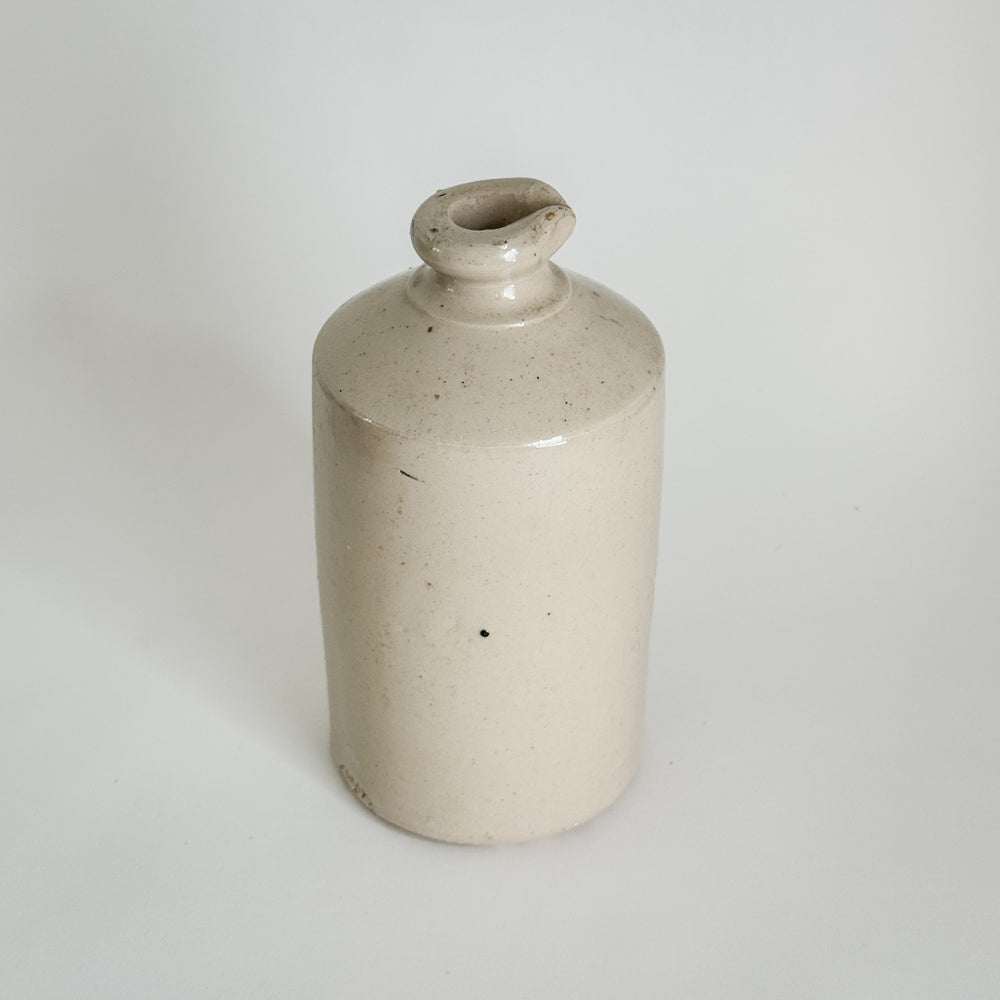 Vintage Stoneware Crock with Spout