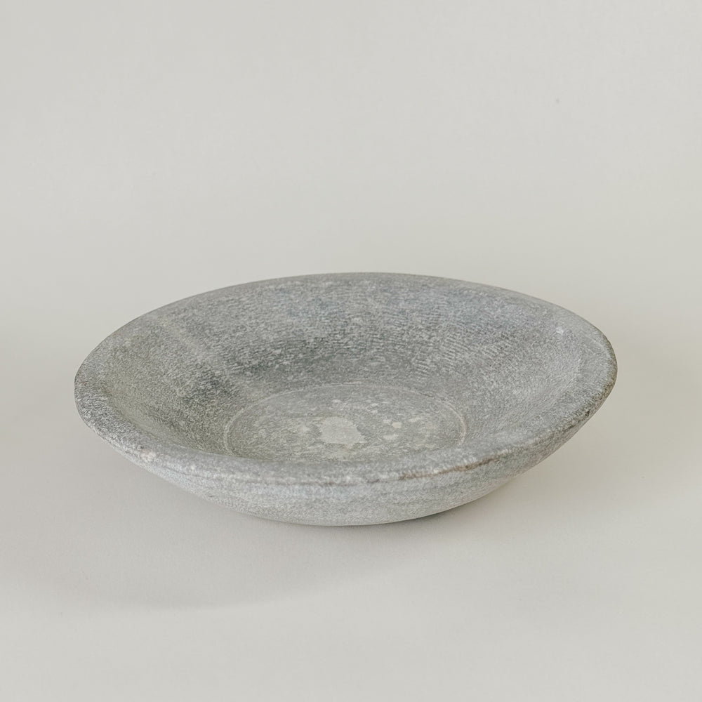 Vintage Round Marble Bowl I